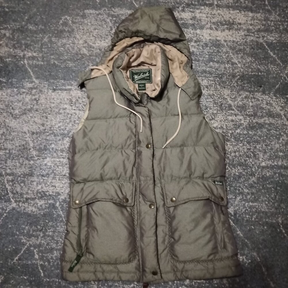 Womens Woolrich Puffer vest Spruce - Small